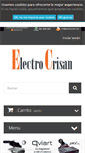 Mobile Screenshot of electrocrisan.com